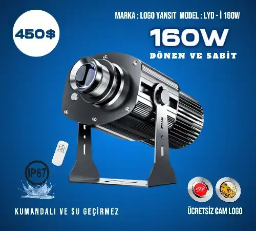 Logo Yansıt LYD-i160W Gobo Yansıtıcı