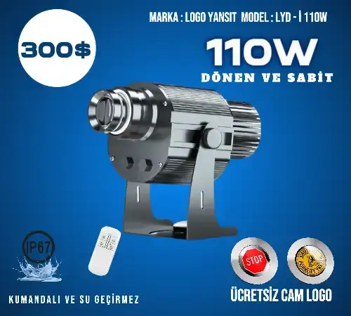 Logo Yansıt LYD-i110W Gobo Yansıtıcı