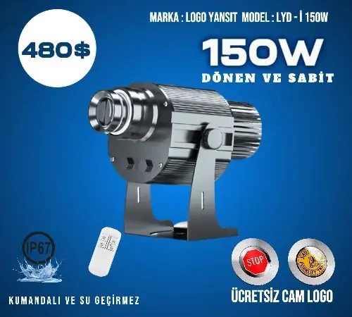 Logo Yansıt LYD-i150W Gobo Yansıtıcı