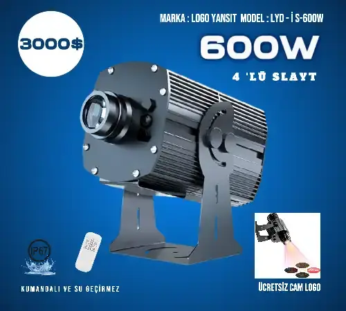 Logo Yansıt LYD-i600W 4'lü Gobo Yansıtıcı