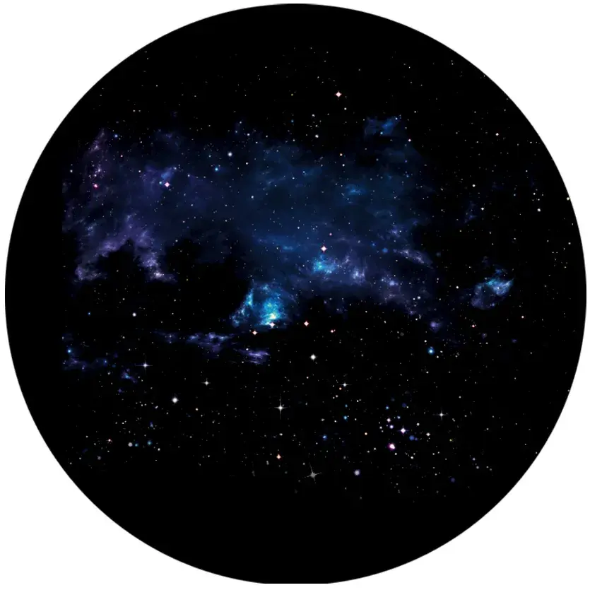 Full Renkli Glass Gobo